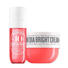 Duo Bom Dia Bright™ grand format - Crème et Brume parfumée, SOL DE JANEIRO